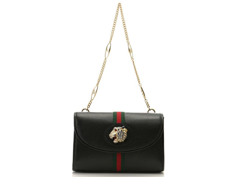 Gucci Raja shoulder bag black calfskin
